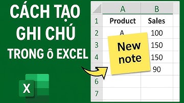 Cách Tạo Ghi Chú Trong Ô Excel Bằng New Note | Hướng Dẫn Chi Tiết #exceltips #excel 