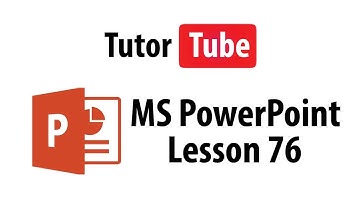 MS PowerPoint Tutorial - Lesson 76 - Hyperlinks