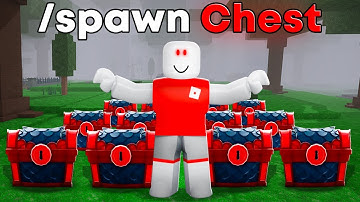 I Used OP ADMIN COMMANDS in 99 Nights in the Forest!