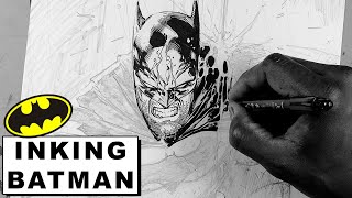 Beginner Inking Tips  Drawing Batman