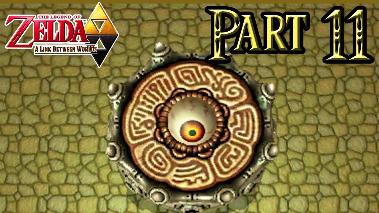 The Legend of Zelda: A Link Between Worlds - Part 11: House of Gales | Defeating Boss Margomill