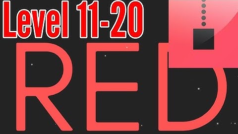 Red Level 11 12 13 14 15 16 17 18 19 20 Android Walkthrough Solution