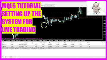 MQL5 TUTORIAL - SETTING UP THE ROBOT TRADING SYSTEM FOR LIVE TRADING