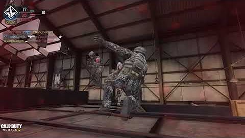 Cod mobile with ps4 controller with kilo bolt action (team death match)