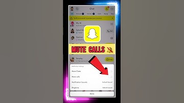 Snapchat Par Call Kaise Band Kare | How To Stop Snapchat Call Notification | #snapchat #shorts