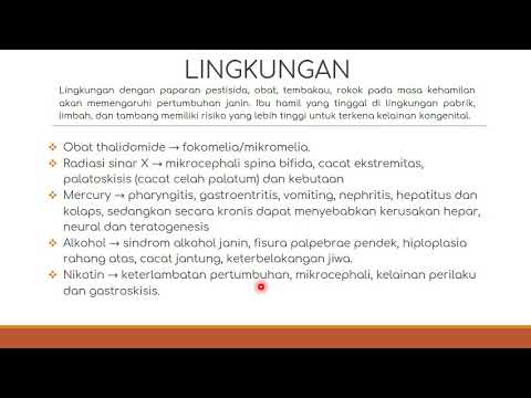 Video: Malformasi Kongenital - Penyebab Dan Klasifikasi