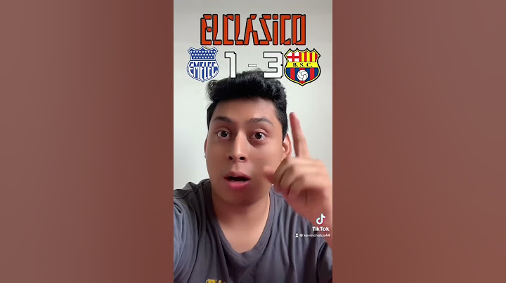 Me salió un resultado bien feo 😖#Emelec vs #Barcelona
