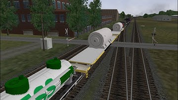 YBX MIXED FREIGHT.  OPEN RAILS TRAIN SIMULATOR.