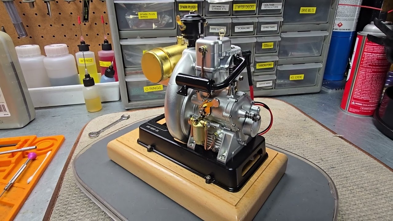 OKMO 185!  Break in 2nd tank of gas.  Took generator off for break in.