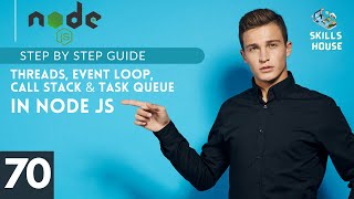 Threads, Event Loop, Call Stack and Task Queue in Node Js - Tutorial #70