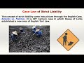 Concept of Strict Liability & Absolute Liability in Tort Law