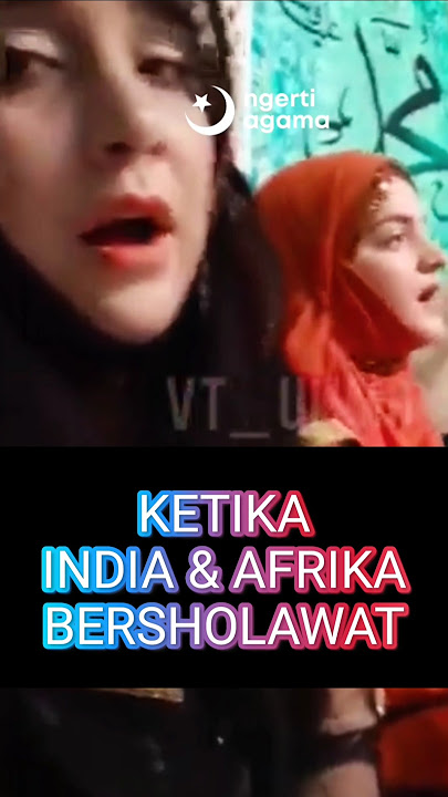 Cinta Rasul, ketika orang India & Afrika bersholawat #unik #islam #shorts