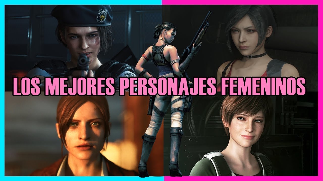 Resident Evil Los MEJORES Personajes Femeninos De La Saga 2020 YouTube