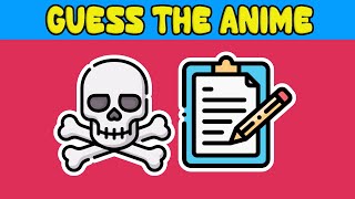 Guess The Anime By Emoji !! Only a True Anime Fans Can