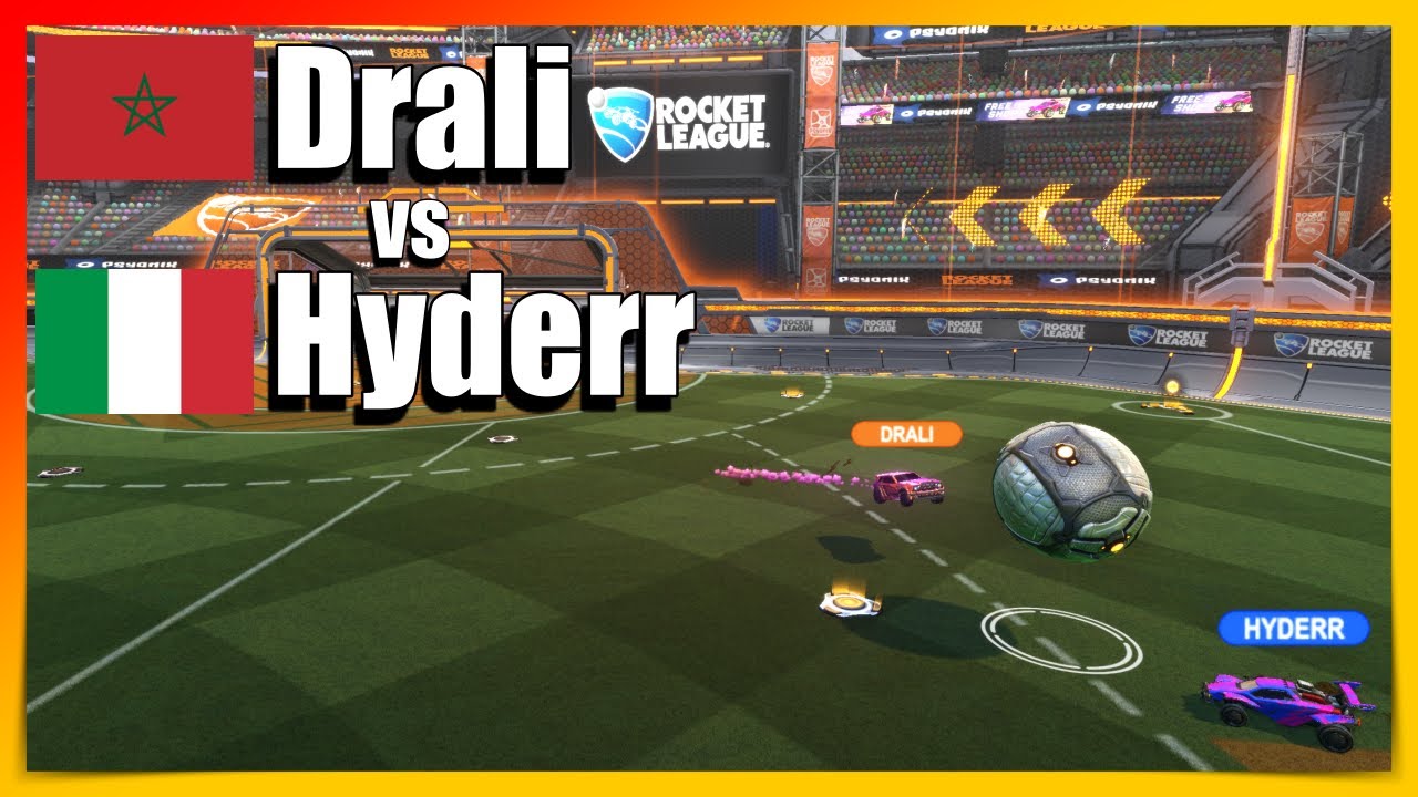 Drali vs Hyderr | Morocco vs Italy | Ranked Rocket League 1v1 Gameplay ...