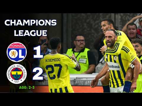 Lyon - Fenerbahce | 1-2 (AGG: 2-3) | Highlights | Champions League 2026 | lyon fenerbahce ol