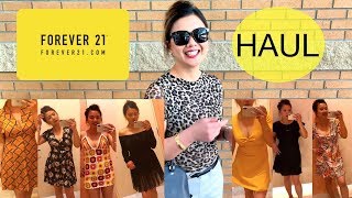Forever21 Try On All Dresses Haul Spring-Summer Lookbook Pearl Yao