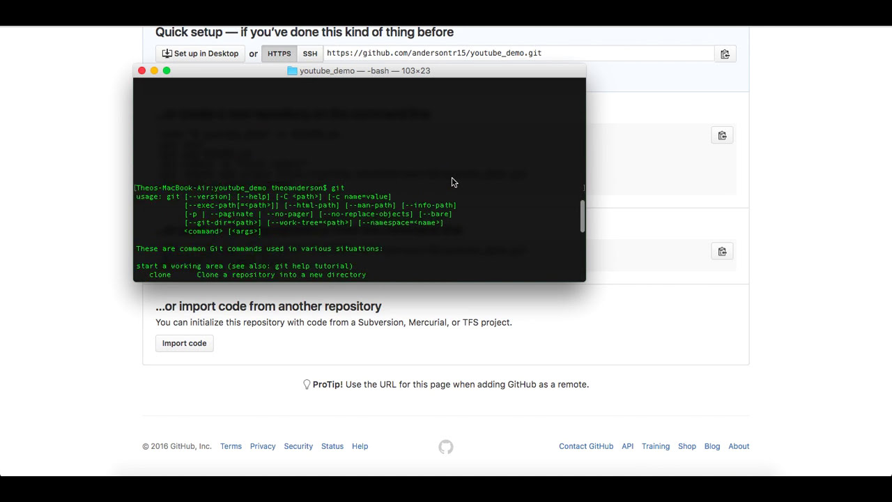 How To Create Your First GitHub Repository - YouTube