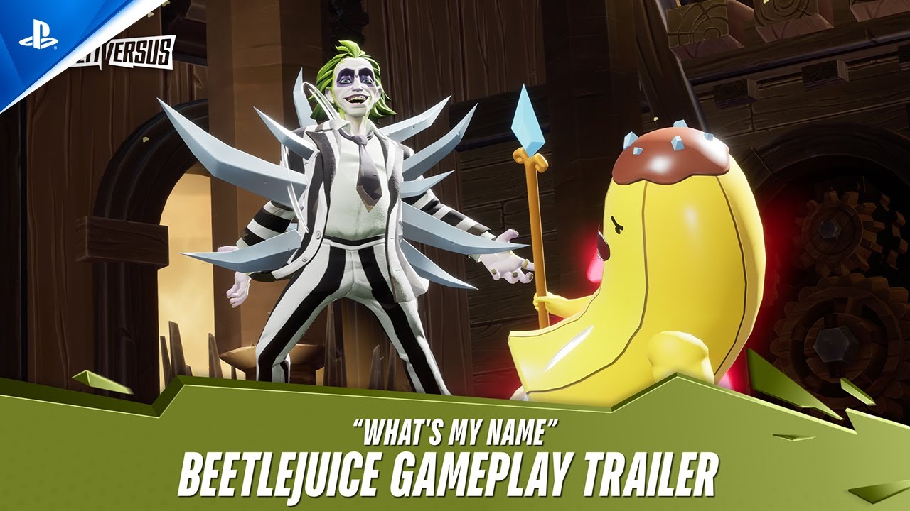 MultiVersus - Beetlejuice “What’s My Name” Gameplay Trailer | PS5 & PS4 Games