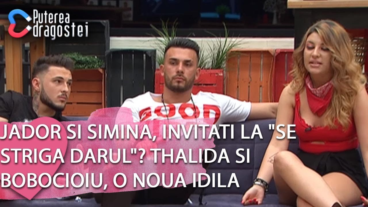 Puterea dragostei-Jador si Simina, invitati la "Se striga darul"? Thalida si Bobocioiu, o noua idila