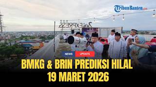 🔴BMKG and BRIN Explain the Position of the Crescent Moon on March 19, 2026 Ahead of the Isbat Ses...