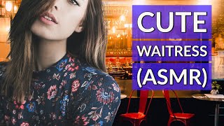 ASMR | Cute Waitress is Happy to See You (roleplay)