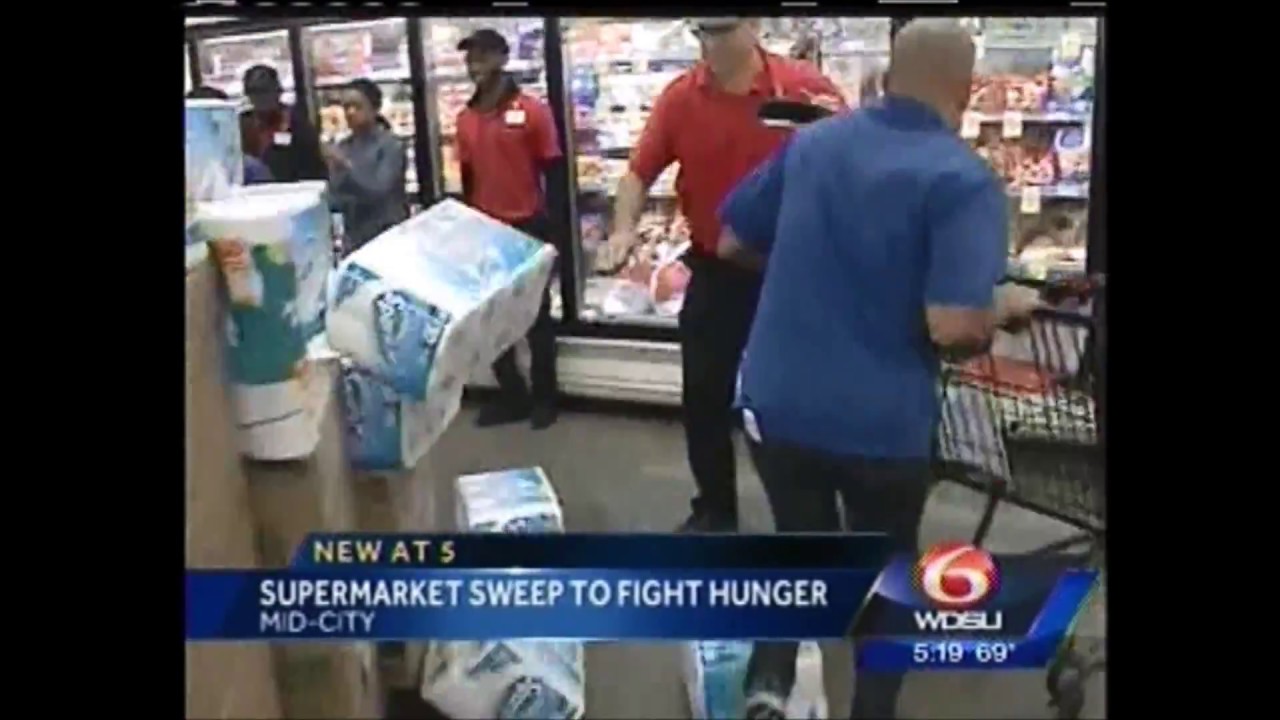 2014 Peoples Health Supermarket Sweep New Orleans WDSU, 5 p.m