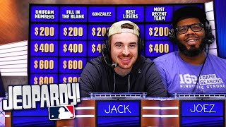 An INTENSE race to finish MLB Jeopardy!