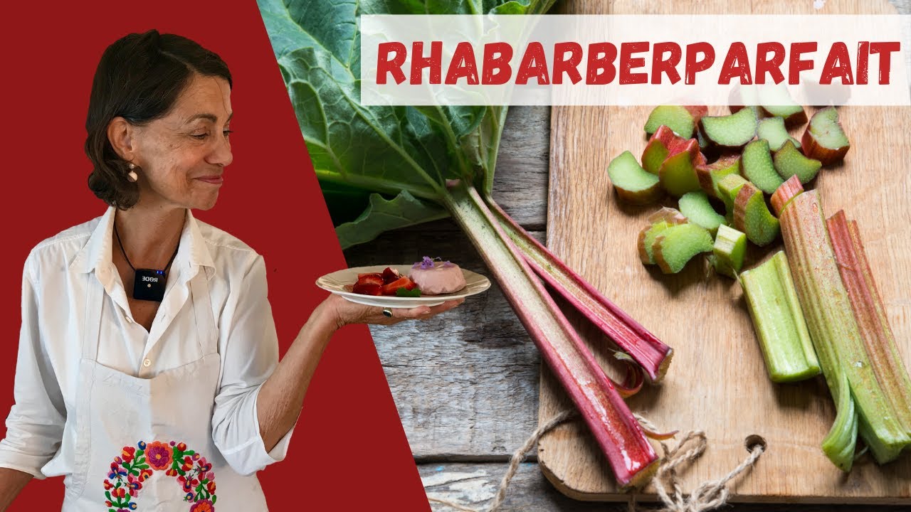 So richtig fresh - Rhabarber-Gefrorenes | Kochen mit Ernährungsexpertin Dagmar von Cramm