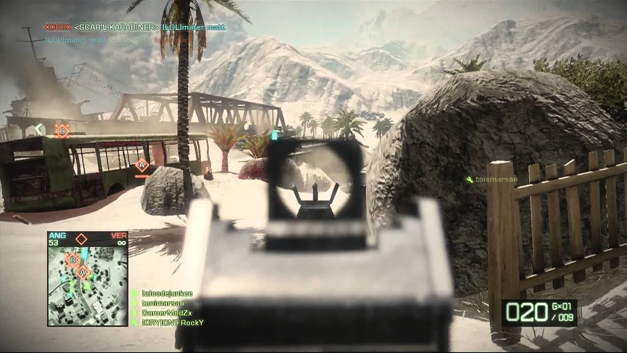 Battlefield Bad Company 2 ★Back to school★ - Arica Harbour - Rush ATK