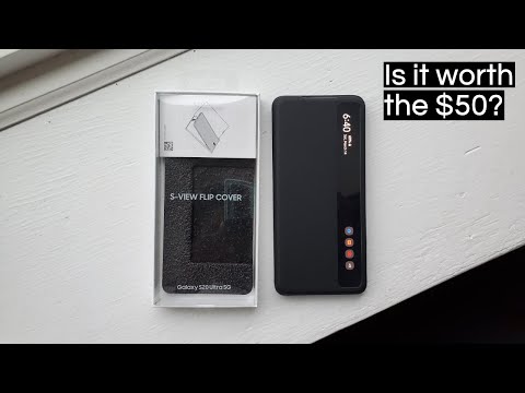 Galaxy S20 Ultra S-View Flip Cover | Unboxing and Initial Consumer Review