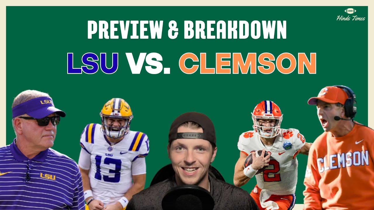 LSU vs. Clemson - CFB 2025 - Week 1 - Preview & Breakdown - YouTube