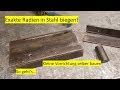 Biegegerät für Radien in Stahl aus Schrott DIY *Alles.Handarbeit