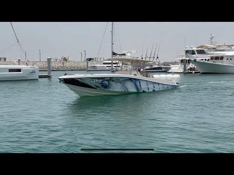 تجربة قارب الربان ٤٠ قدم الحلقة الثانيه