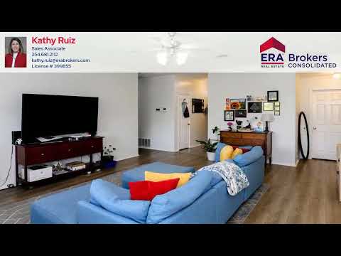 1012 Sugar Brook Dr., Temple, TX home video tour