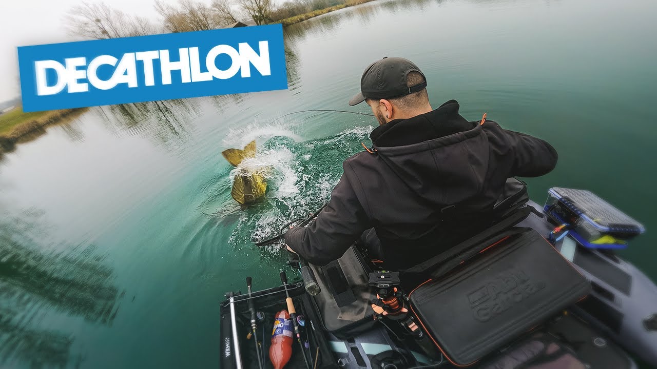 J'ai REÇU le NOUVEAU float tube Caperlan ! DERNIÈRE session pêche de la saison...