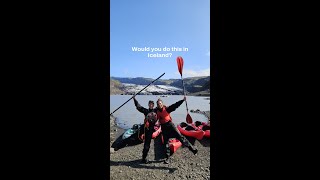 Would you kayak a glacier lagoon in Iceland?