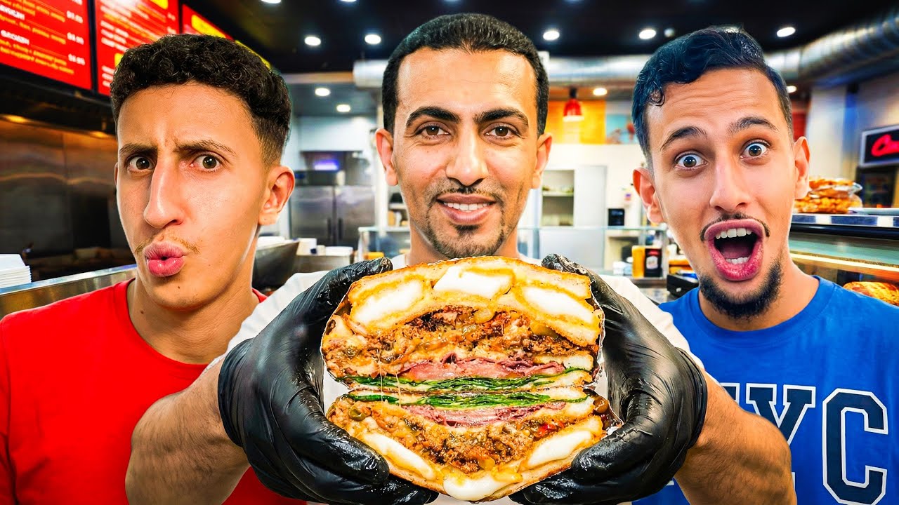 WIJ TESTEN DE VIRAL OCKY WAY SANDWICH IN NEW YORK 🇺🇸🥪