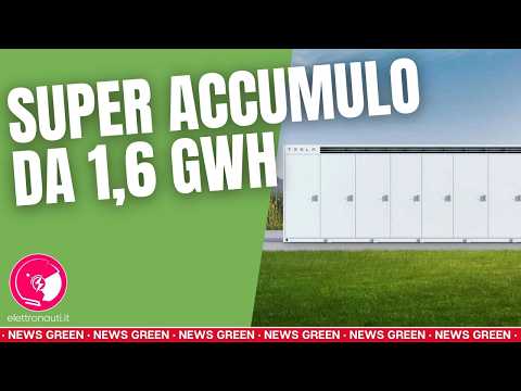 Video 444 Megapack Tesla: il maxi accumulo che cambia la rete
