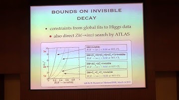 Jure Zupan, Physics Beyond the Standard Model and Higgs phenomenology III Part II