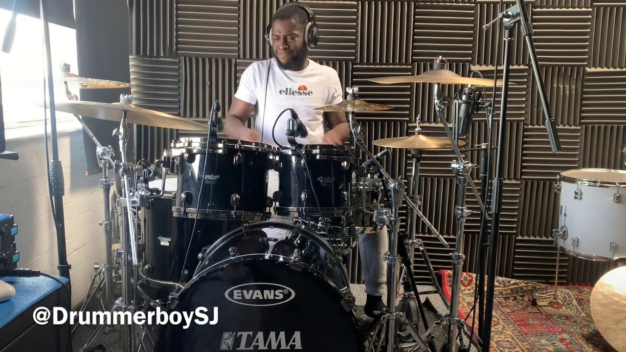 DJ Tunez feat. Oxlade - Causing Trouble (Drum Cover)