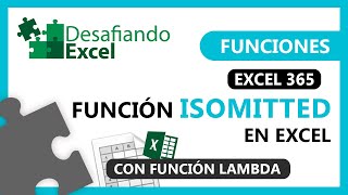 Función ISOMITTED en Excel | Funciones en Excel #86