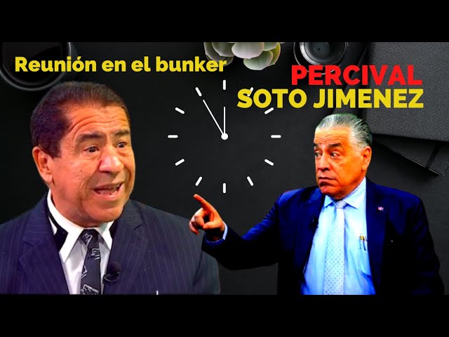 SE REUNIERON SOTO JIMENEZ Y EL GENERAL PERCIVAL PEÑA PARA TRATAR ASUNTOS MUY DELICADOS