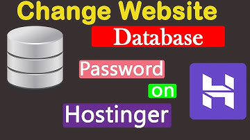 How to Change Database Password On Hostinger 2020 | Hostinger Par Database Password Kaise Change kre
