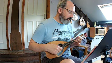 Dort niedn in jenem Holze (German folk song), mandolin instrumental