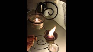 Lita inte på vanliga värmeljus från Ica.