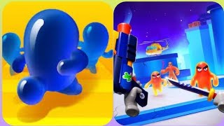 Join Blob 3D VS Blob Shooter 3D: Mobile Gameplay ❌ Max Levels! screenshot 5