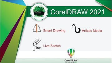 CorelDraw 2021 Smart drawing, Artistic media, and Live Sketch tutorial by, Amjad