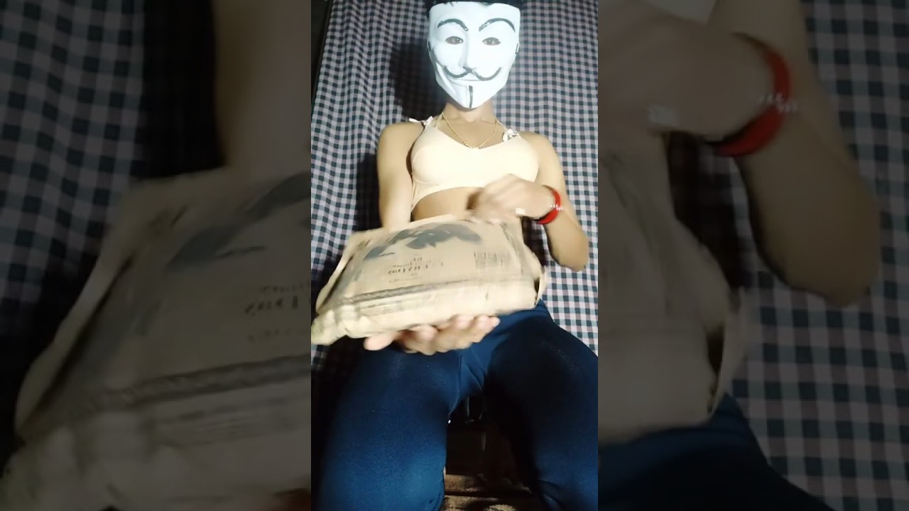 Boy unboxing a cloth| CD boy all dressed up|