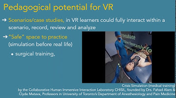 Virtual and Augmented Reality for Learning: Part 2 - Pedagogy